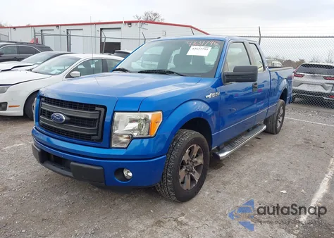 2013 Ford F-150 Stx из США, поврежденный, VIN 1FTEX1CM8DFD79631